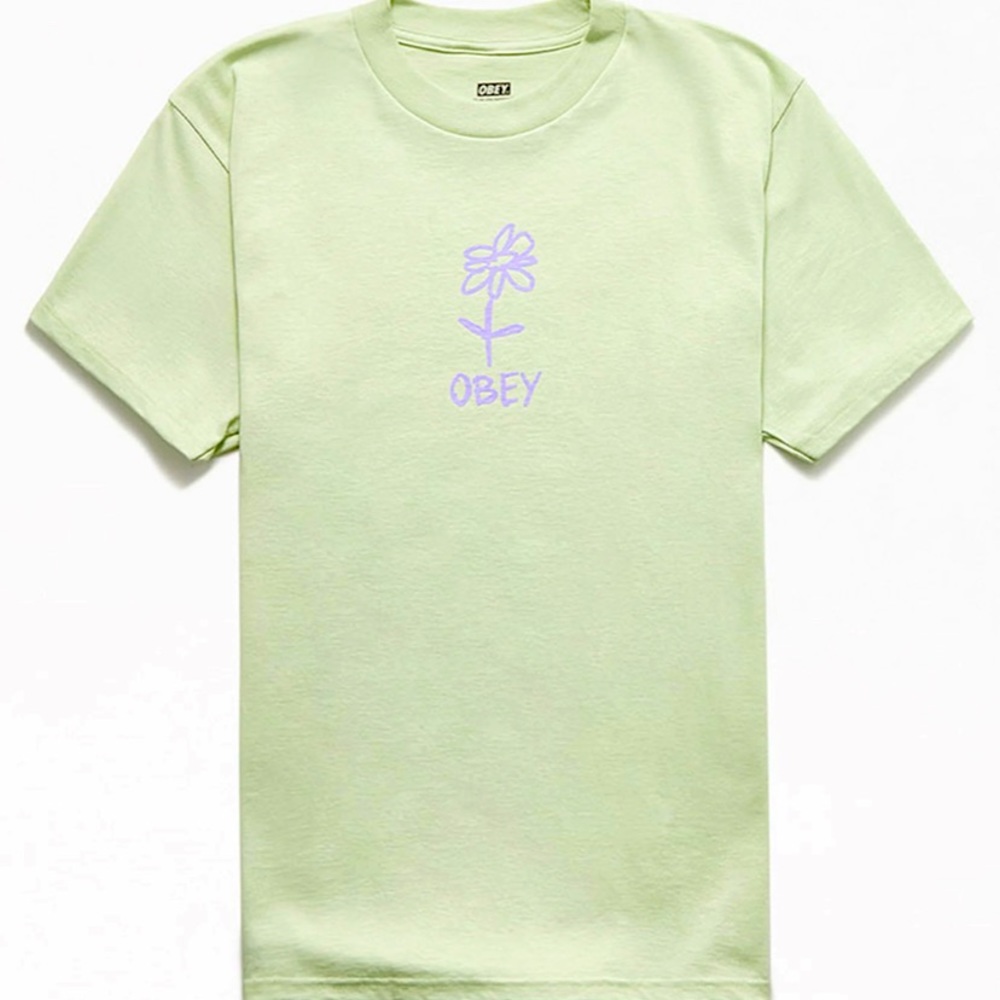 Obey Flower Doodle Oversized T-Shirt